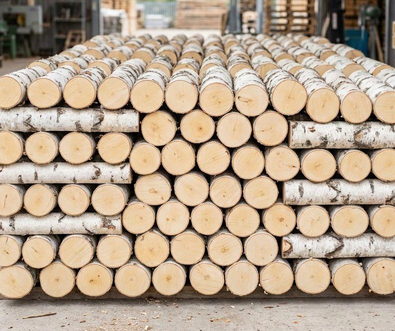 Кругляк берёзовый для распила — фото 2